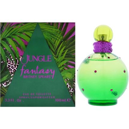Britney Spears Jungle Fantasy Eau De Toilette Spray 100Ml Floral Fragrance
