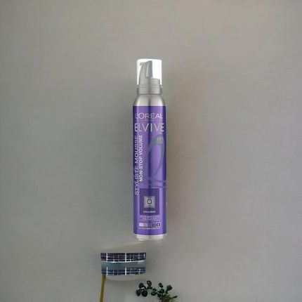 L'Oreal Elvive Styliste Volume Flat Hair Mousse 200Ml - Image 3