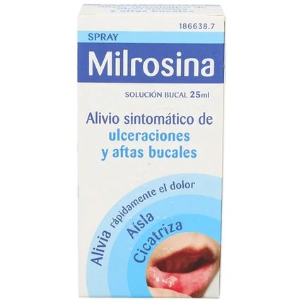 Reig Jofre Milrosine Buccal Solution 25Ml