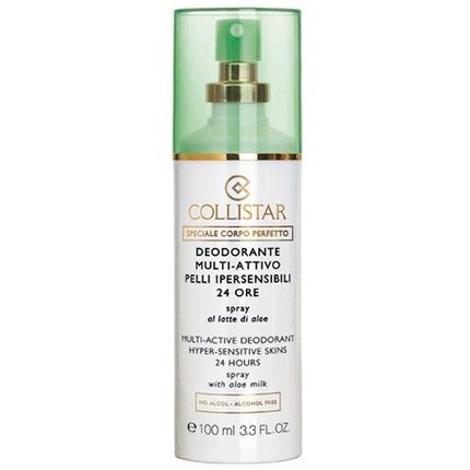 Collistar Perfect Body Deodorant Hyper Sensitive Spray 100Ml 24Hour Deodorant Spray For Sensitive Skin - Image 3