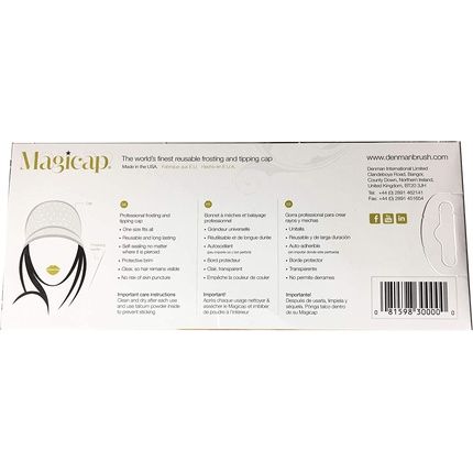 Magicap Pro Salon Silicone Hairdressing Highlighting Frosting Cap With Free Hook