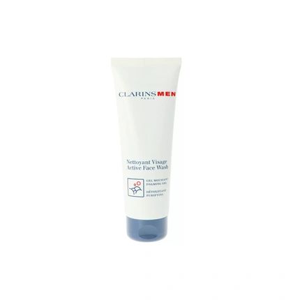 Clarins Men Active Face Wash 125Ml Foaming Cleansing Gel For Men - Image 3