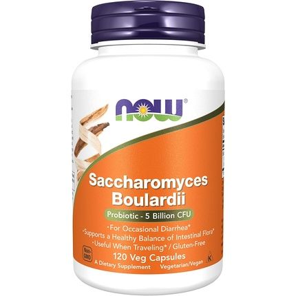 Now Foods Saccharomyces Boulardii 120 Vcaps 115G