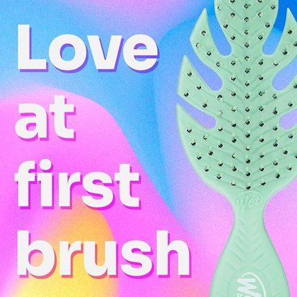 Wet Brush Go Green Mini Detangler Hairbrush With Ultrasoft Intelliflex Bristles - Green - Image 3