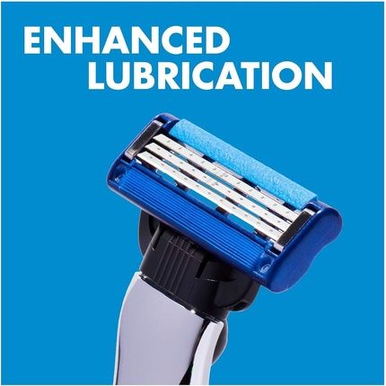 Gillette Mach3 Turbo Men'S Razor Blades 8 Count - Image 3