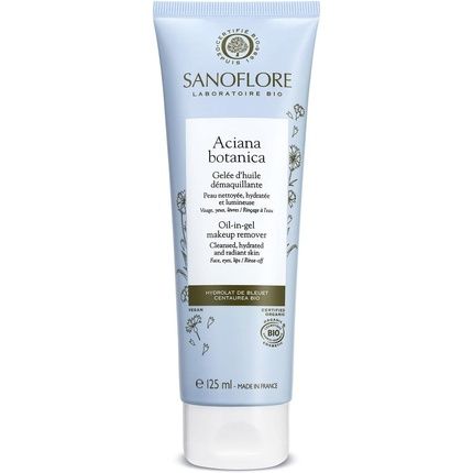 Sanoflore Aciana Botanica Oil-In-Gel Makeup Remover Organic 125Ml