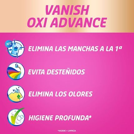 Vanish Oxi Advance Stain Remover For Clothes 750Ml 800Ml - Image 3