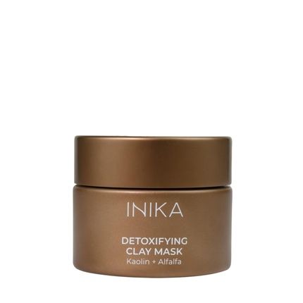 Inika Detoxifying Clay Mask For Smoother, Clearer, Brighter Skin
