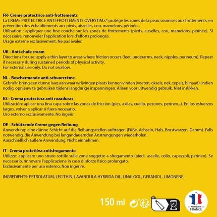 Overstim.S Anti-Chafing Cream 150Ml For Sports Activities