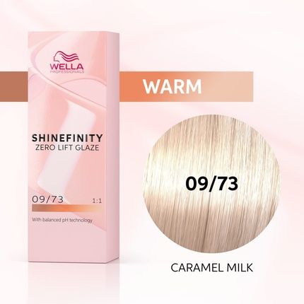 Shinefinity Caramel Milk 09/73 Shade Hair Color 60Ml