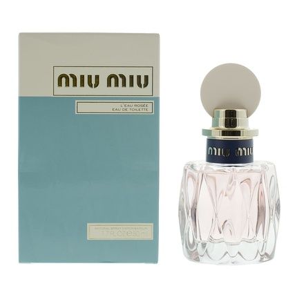 Miu Miu Leau Rosee Eau De Toilette Spray 50Ml