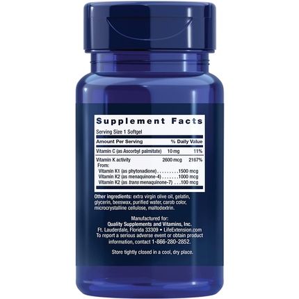 Life Extension Super K 90 Softgels