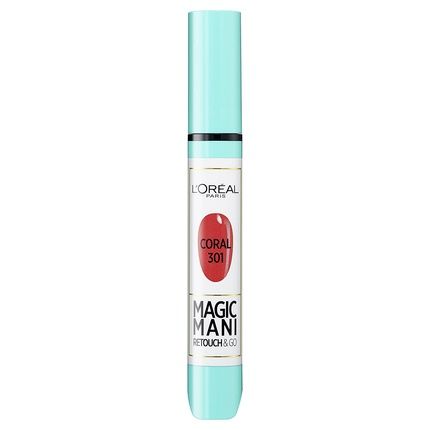 L'Oreal Paris Magic Mani Nail Polish Pen Coral 301 15Ml
