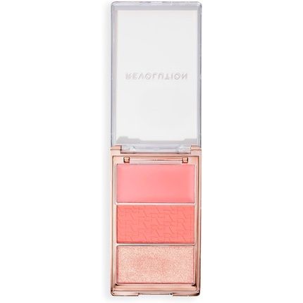 Revolution Blush Icon Palette Cream & Pressed Powder Blusher - Image 3