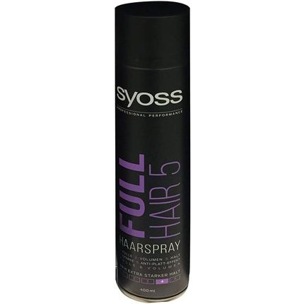 Syoss Full Hair 5 Extra Strong Hairspray 400Ml