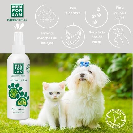 Menforsan Eye Stain Remover For Dogs And Cats 125Ml - Image 3