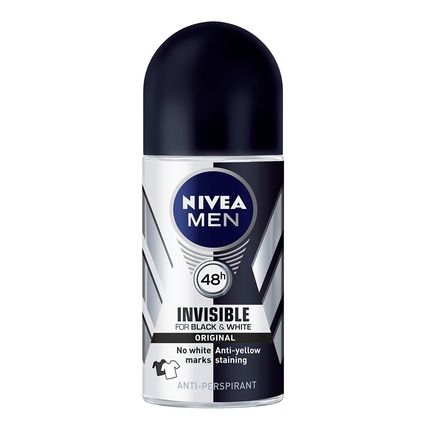 Ball Antiperspirant For Men Invisible For Black & White Power 50Ml