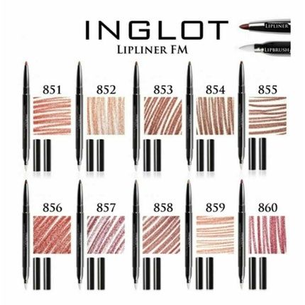 Inglot Lip Liner Fm Double Crayon Brush 852 0.20G/0.007Oz - Image 3