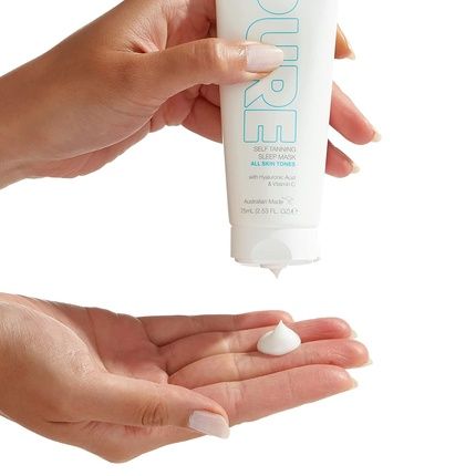 Bondi Sands Pure Tanning Sleep Mask With Hyaluronic Acid And Vitamins C + E 75Ml - Image 3
