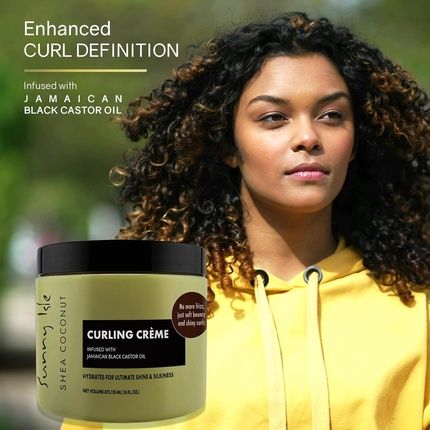 Sunny Isle Shea Coconut Curling Cream 16Oz