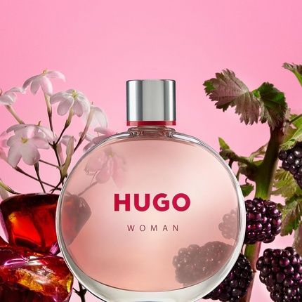 Hugo Woman Eau De Parfum Floral Perfume For Women With Boysenberry