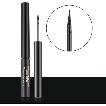 Max Factor Color X-Pert Waterproof Eyeliner 01 Deep Black 5G - Image 3