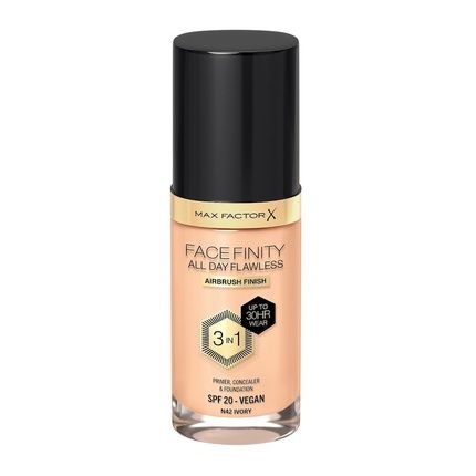 Max Factor Facenity All Day Flawless 3 In 1 Foundation N42 30Ml