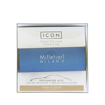 Millefiori Icon Wood & Spices Car Deodorant - 1 Piece