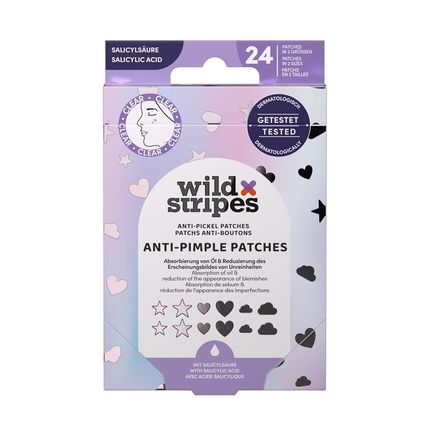 Wild Stripes Anti-Pimple Patches Holo Clear With Salicylic Acid