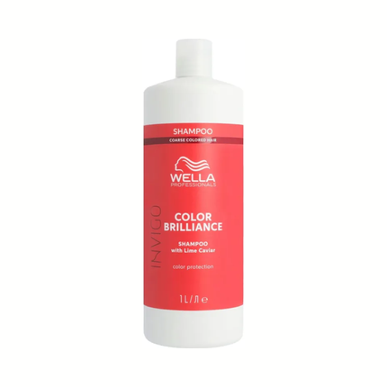 Wella Professionals Invigo Color Brilliance Shampoo For Coarse Hair 1000Ml