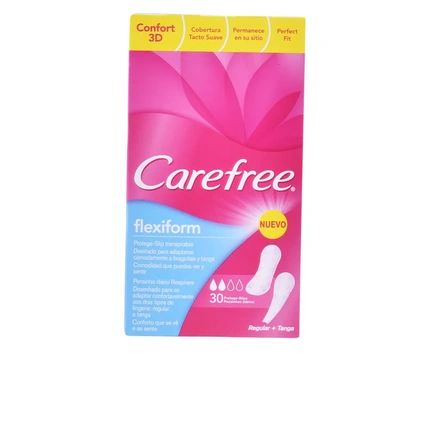 Carefree Cotton Feel Flexiform Daily Pantyliners 30 Units