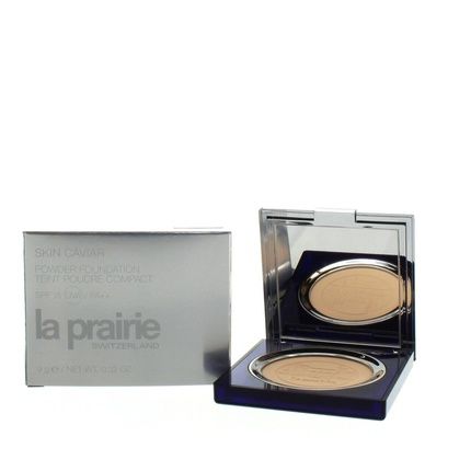 La Prairie Caviar Powder Compact Foundation New With Nw 10 Soft Ivory