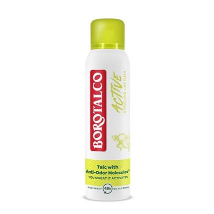 Borotalco Active Citrus Scent Deodorant Spray 150 Ml