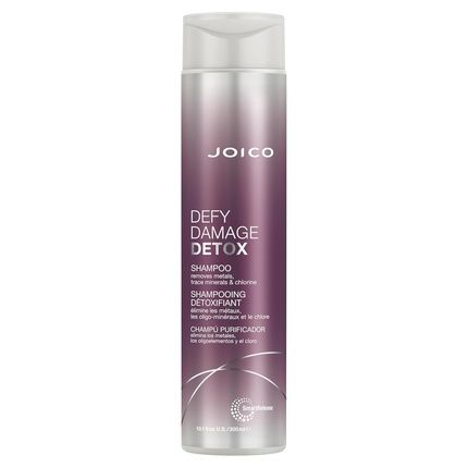 Joico Defy Damage Detox Shampoo - Removes Chlorine, Hard Water Residue, And Product Build-Up
