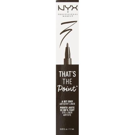 Nyx Professional Makeup Thats The Point Black Artistry Eyeliner - A Bit Edgy 0.021Kg