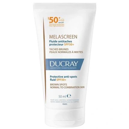 Ducray Melascreen Antispot Fluid Spf50 50Ml High Protection Sunscreen