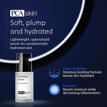 Pca Skin Hydrating Serum Boosts Moisture And Decreases Inflammation For Sensitive Skin 1Oz