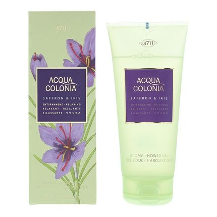 4711 Acqua Colonia Saffron Iris Shower Gel 200Ml