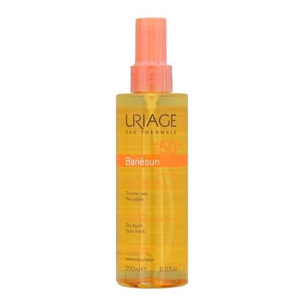 Uriage Sunscreen Dry Oil Spf 50+ 200Ml Moisturizing For Dry Skin Unisex