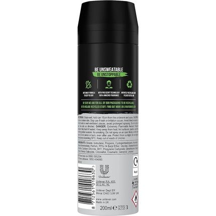 Lynx Xl Africa Antiperspirant Deodorant Spray 200Ml - Image 3