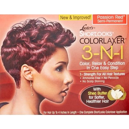 Pink Short Looks 3-In-1 Color Red Kit