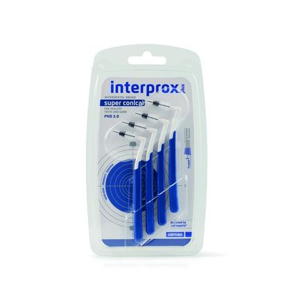 Interprox Interprox Plus Super Conical Dark Blue Phd 2.0 Interdental Brush