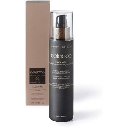 Oolaboo Blushy Truffle Colour Preserve Anti-Aging Hair Bath Shampoo With Uv-Filter 250Ml
