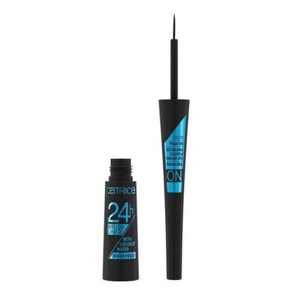 Catrice 24H Brush Liner Waterproof 010 3 Ml Ultra Black Waterproof Eyeliner - Image 3