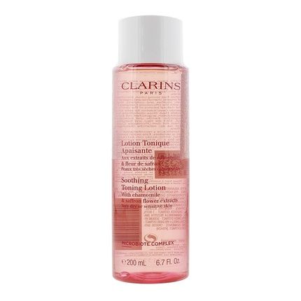 Clarins Soothing Toning Lotion 200Ml For Very Dry Or Sensitive Skin For Women
