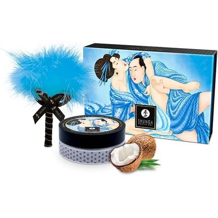 Shunga Kissable Massage Powder Coconut Thrills Multicolor One Size - Image 3