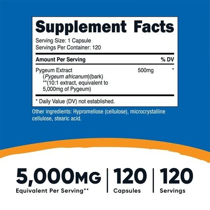 Nutricost Pygeum 120 Capsules