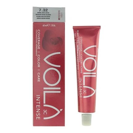 Intercosmo Voila 3C Intense 7.32 Medium Beige Blonde Hair Colour