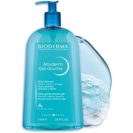 Bioderma Atoderm Shower Gel Body Wash For Normal, Dry & Sensitive Skin - Image 3