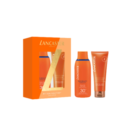 Lancaster Sun Beauty Routine Duo Spf30 Set - Perfect For Sun Protection